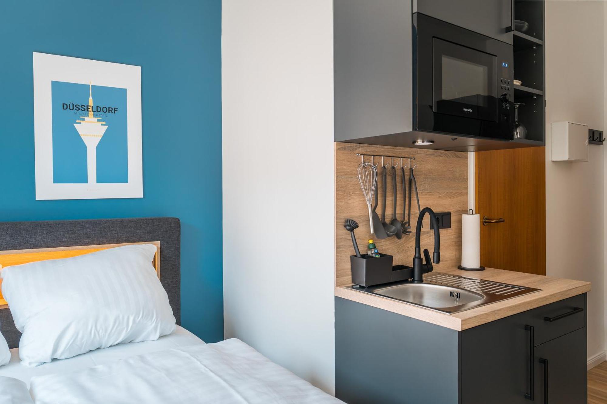Antares Apartments 杜塞尔多夫 外观 照片